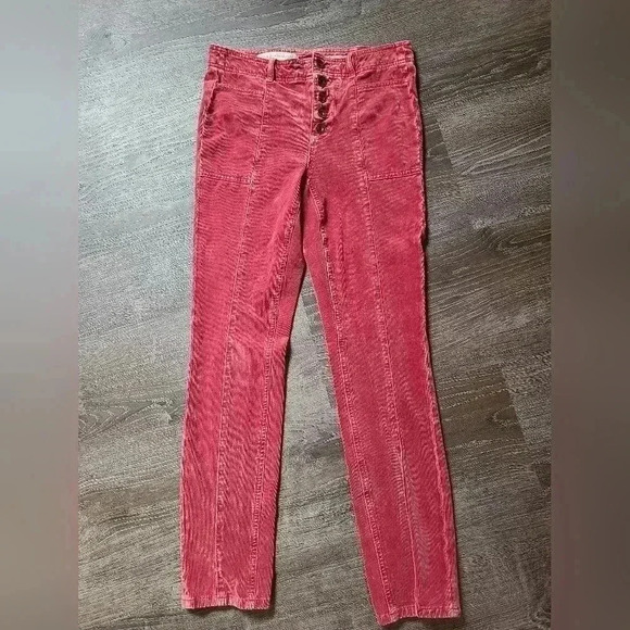 NWOT Pilcro and the Letter Press Curduroy Bottoms size 26 - Picture 1 of 6